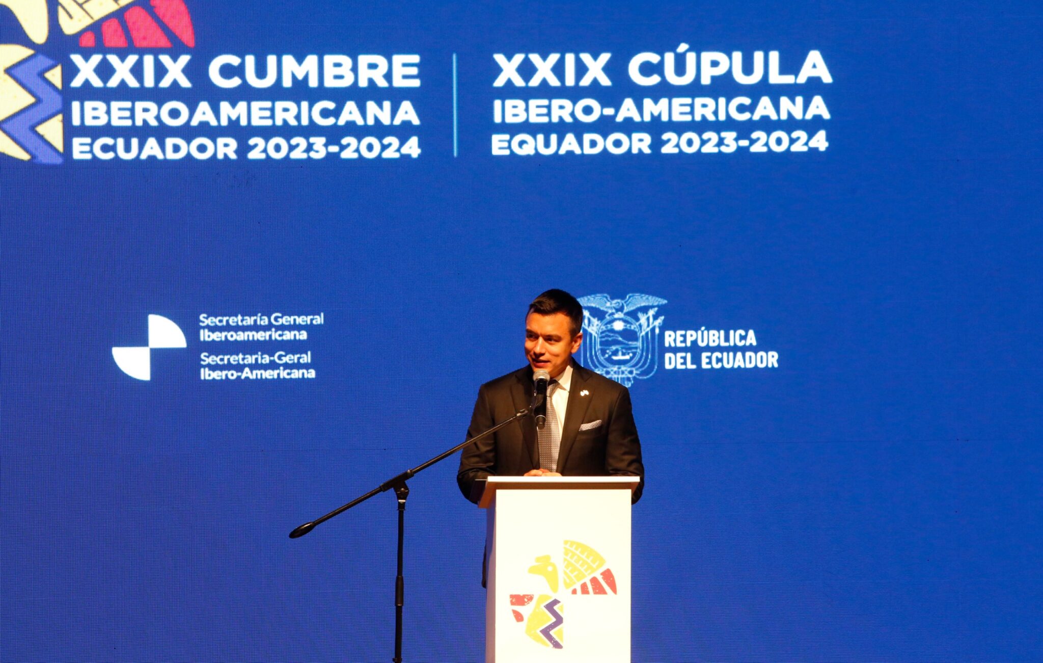 EL PRESIDENTE NOBOA LIDERÓ LA APERTURA DE LA XXIX CUMBRE IBEROAMERICANA ...