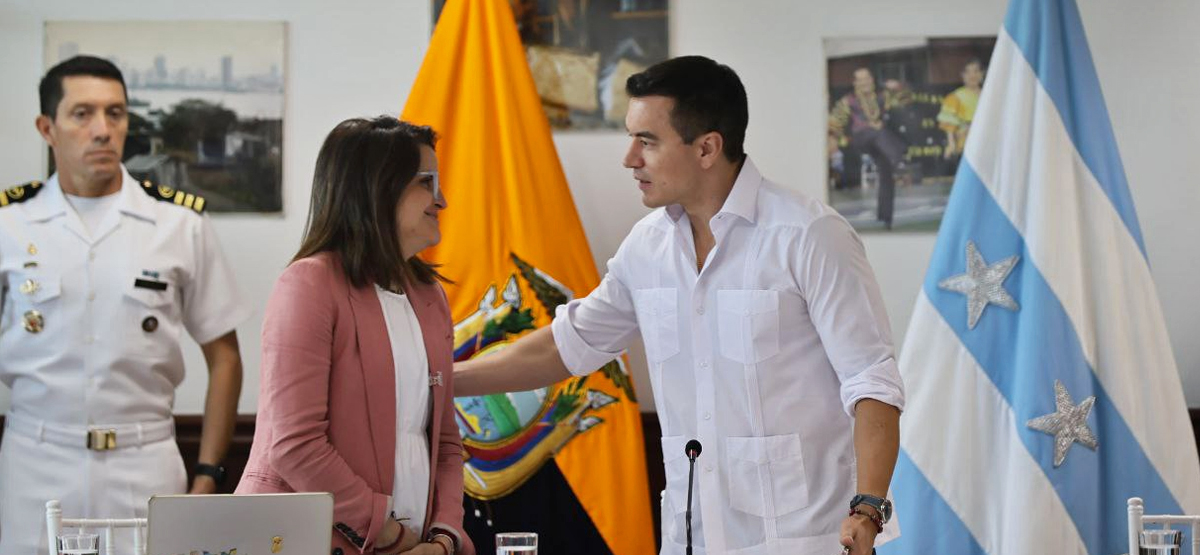 EL PRESIDENTE DANIEL NOBOA AZIN LIDERÓ GABINETE MINISTERIAL Y DEFINIÓ ACCIONES CON SU EQUIPO DE TRABAJO