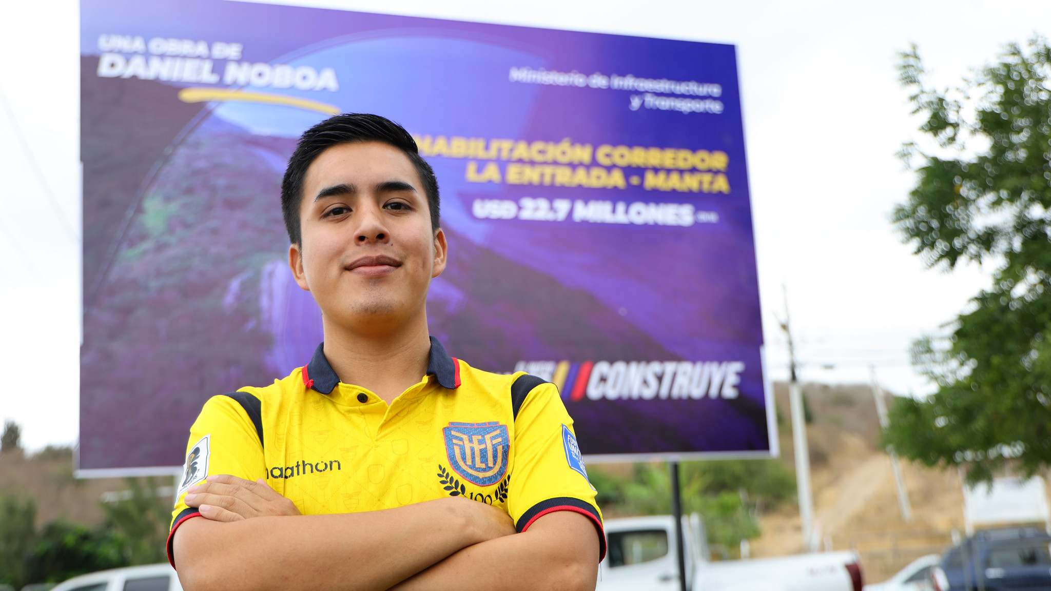 LUEGO DE 13 AÑOS DE ABANDONO, EL CAMBIO PARA MANABÍ SÍ ES POSIBLE: DANIEL NOBOA ENTREGÓ LA VÍA E15 TRAMO LA ENTRADA- MANTA TOTALMENTE REHABILITADA