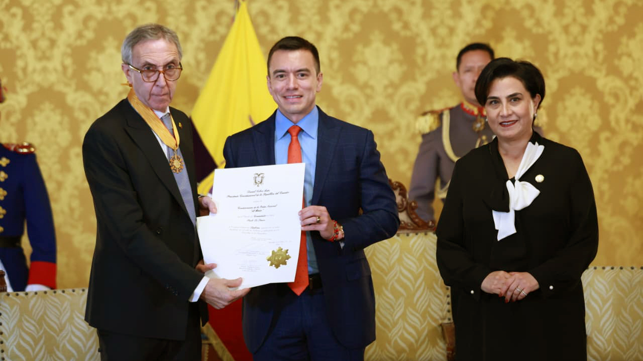 BAJO EL LIDERAZGO DEL PRESIDENTE NOBOA, ECUADOR FORTALECE SU ALIANZA ESTRATÉGICA CON ITALIA PARA COMBATIR EL CRIMEN Y LA CORRUPCIÓN