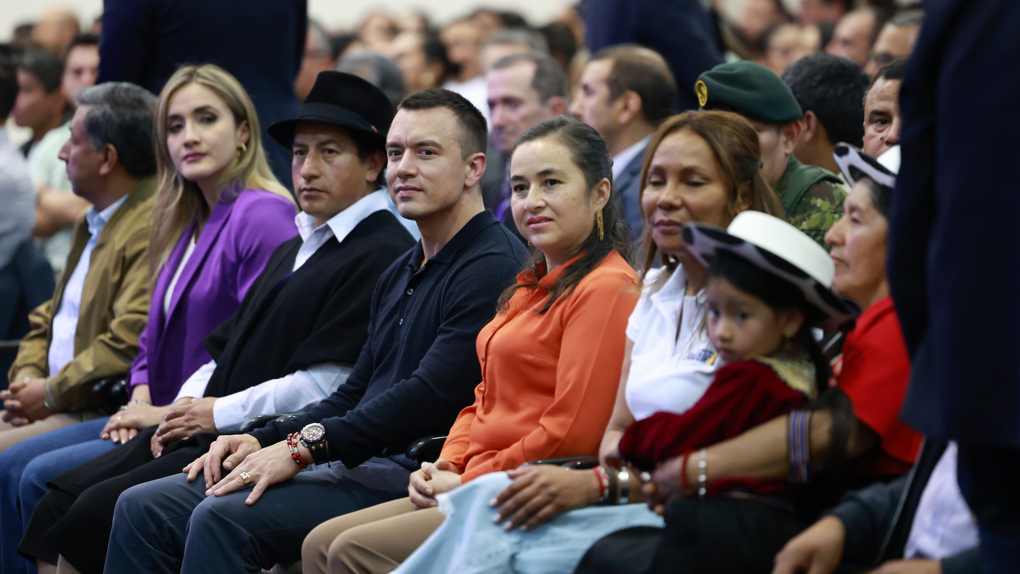 EL PRESIDENTE NOBOA REITERA EL COMPROMISO DE SU GOBIERNO CON EL DESARROLLO DE LA JUVENTUD ECUATORIANA