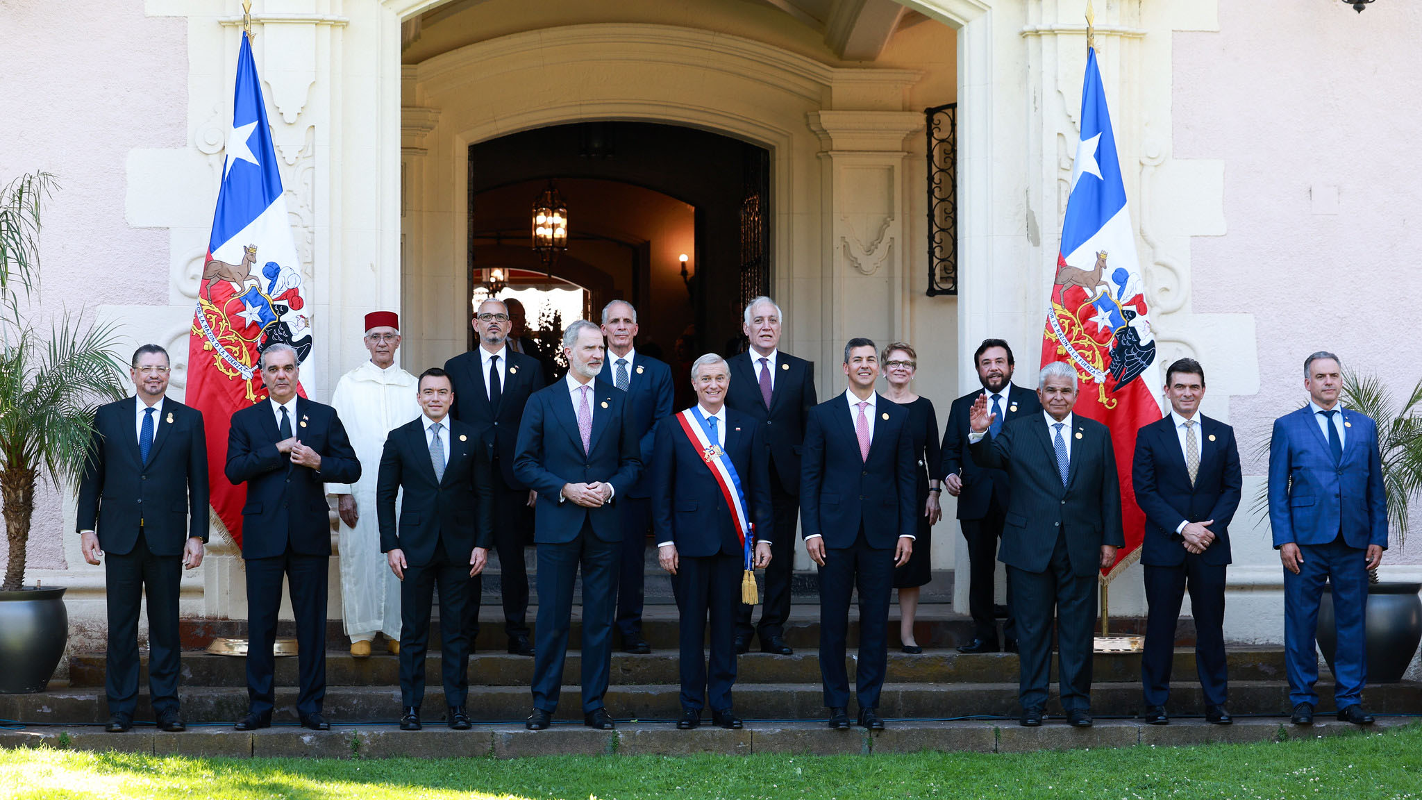 EL PRESIDENTE NOBOA PARTICIPÓ EN LA POSESIÓN DEL NUEVO PRESIDENTE DE CHILE, JOSÉ KAST; Y SE REUNIÓ CON EL REY DE ESPAÑA