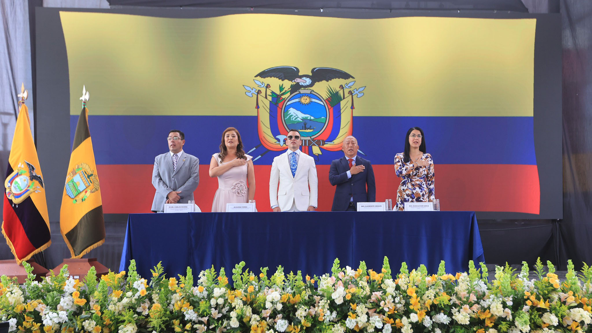 DANIEL NOBOA CELEBRA LOS 142 AÑOS DE EL ORO CON ENTREGAS DE OBRAS Y DESARROLLO PARA LA PROVINCIA