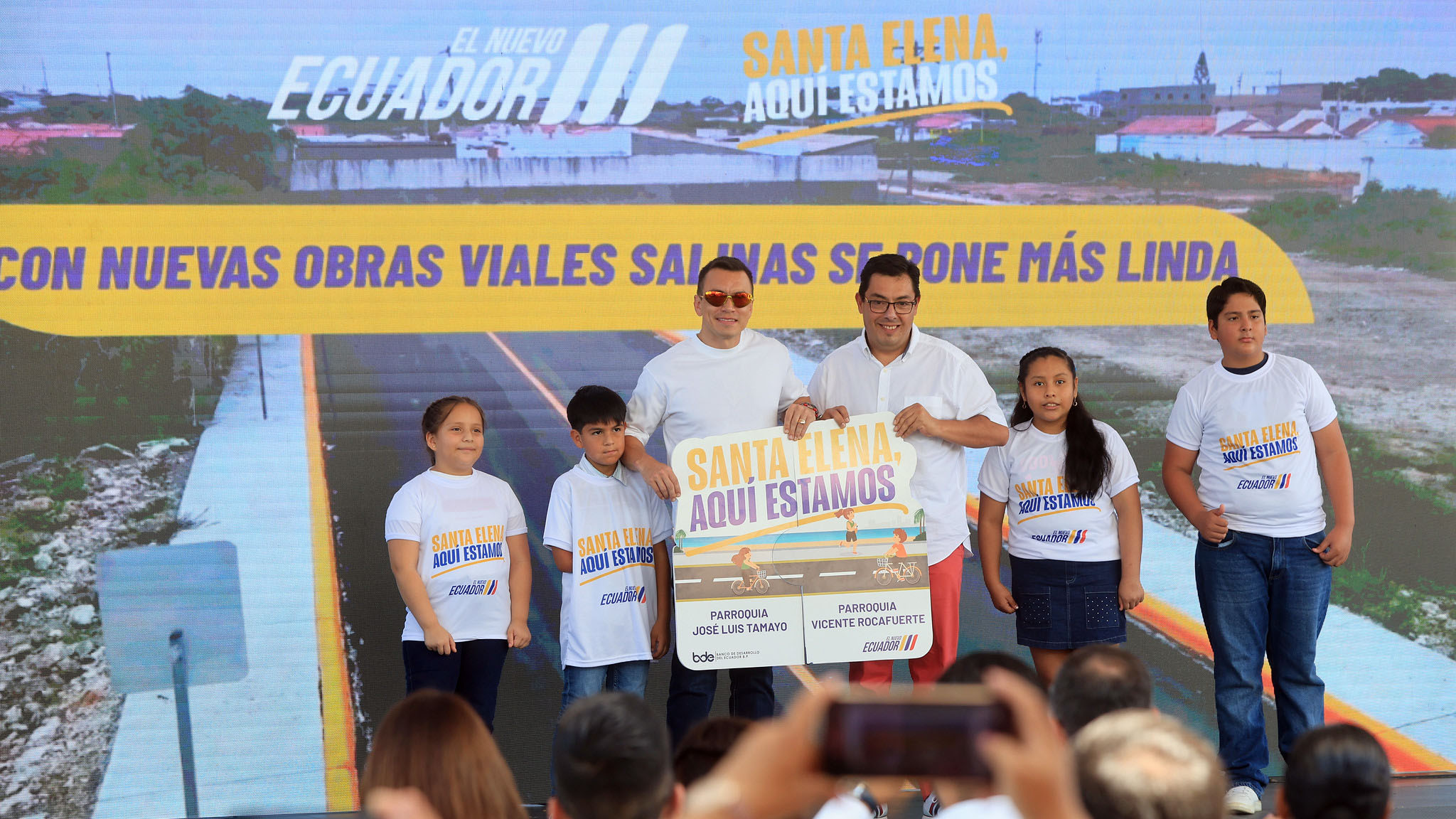 CON USD 3,2 MILLONES, EL GOBIERNO DEL PRESIDENTE NOBOA IMPULSA OBRAS DE REGENERACIÓN URBANA EN SALINAS
