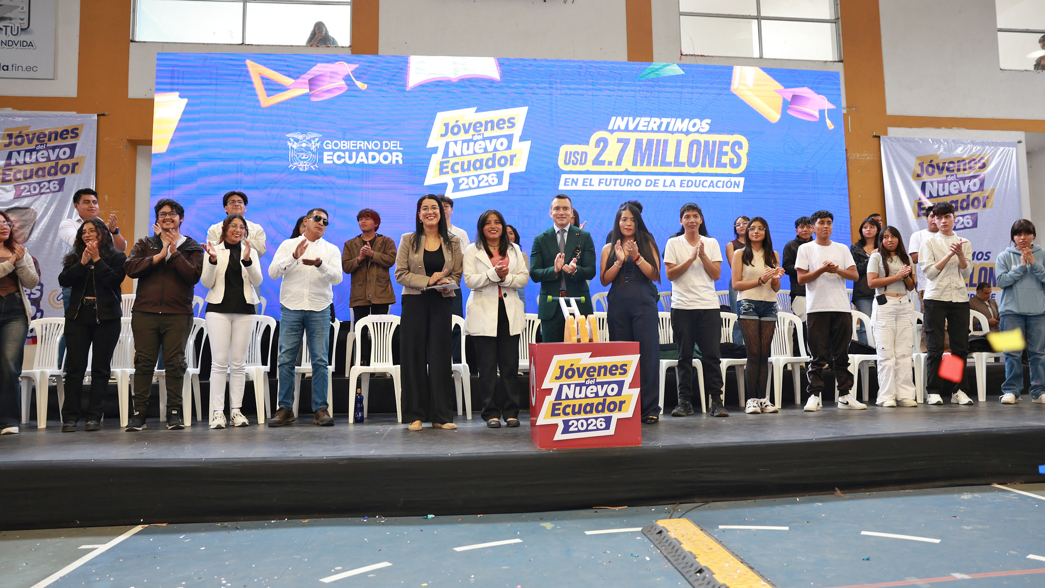 EL PRESIDENTE DANIEL NOBOA ABRE LAS PUERTAS AL FUTURO CON LAS BECAS JÓVENES DEL NUEVO ECUADOR 2026