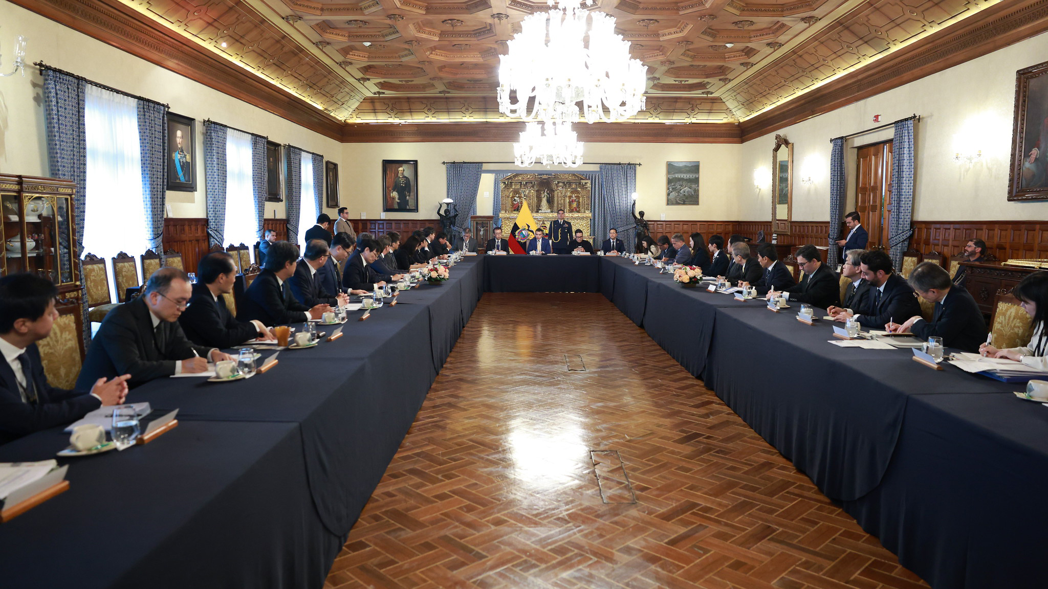 EL PRESIDENTE DANIEL NOBOA CONSOLIDA A ECUADOR COMO DESTINO ESTRATÉGICO DE INVERSIÓN ANTE EL GIGANTE CORPORATIVO KEIDANREN DE JAPÓN