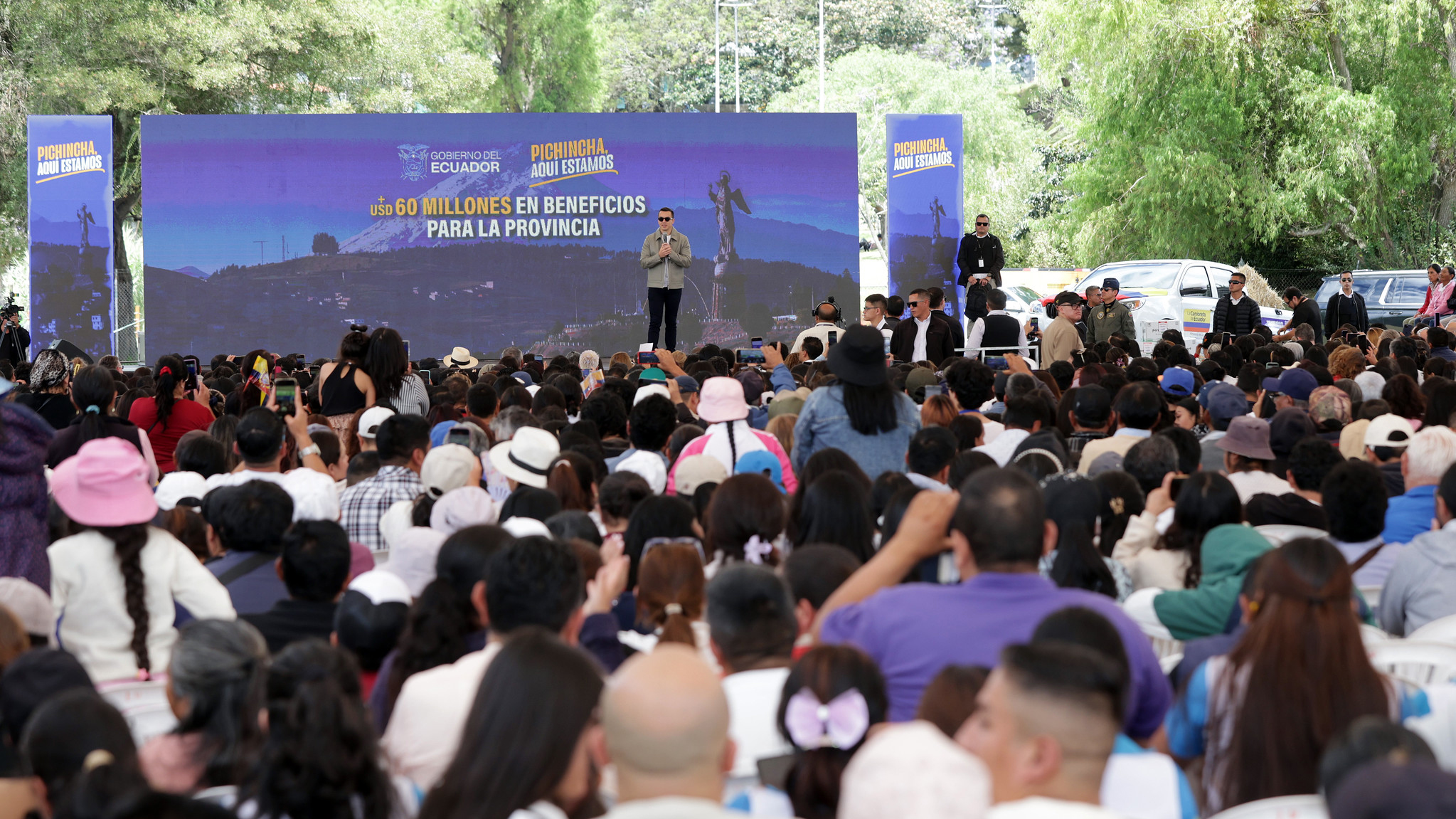 EL GOBIERNO DE DANIEL NOBOA FORTALECE LOS MOTORES ECONÓMICOS DE PICHINCHA
