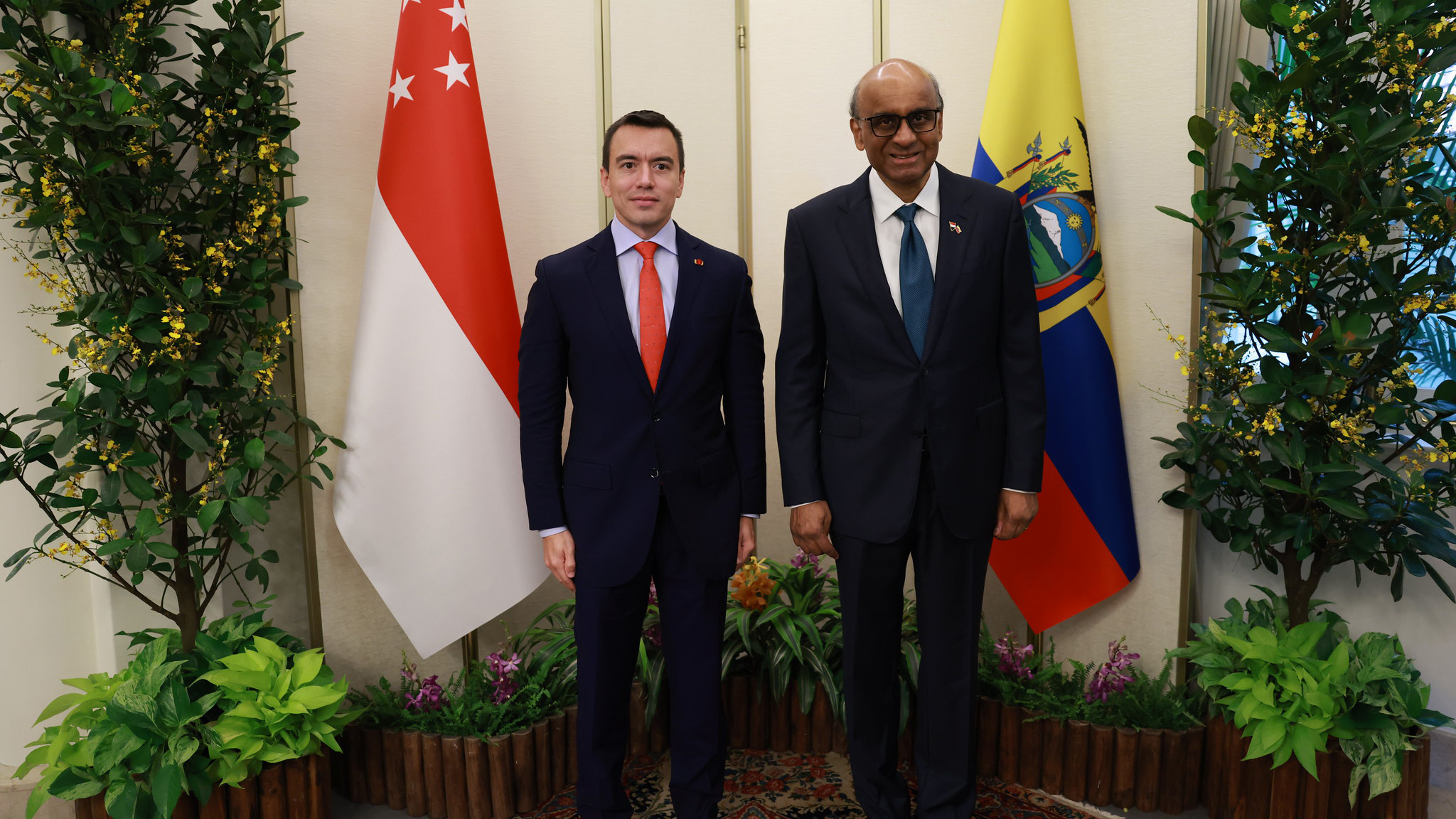 CINCO ÁREAS ESTRATÉGICAS MARCAN LA NUEVA ALIANZA DE COOPERACIÓN ENTRE ECUADOR Y SINGAPUR