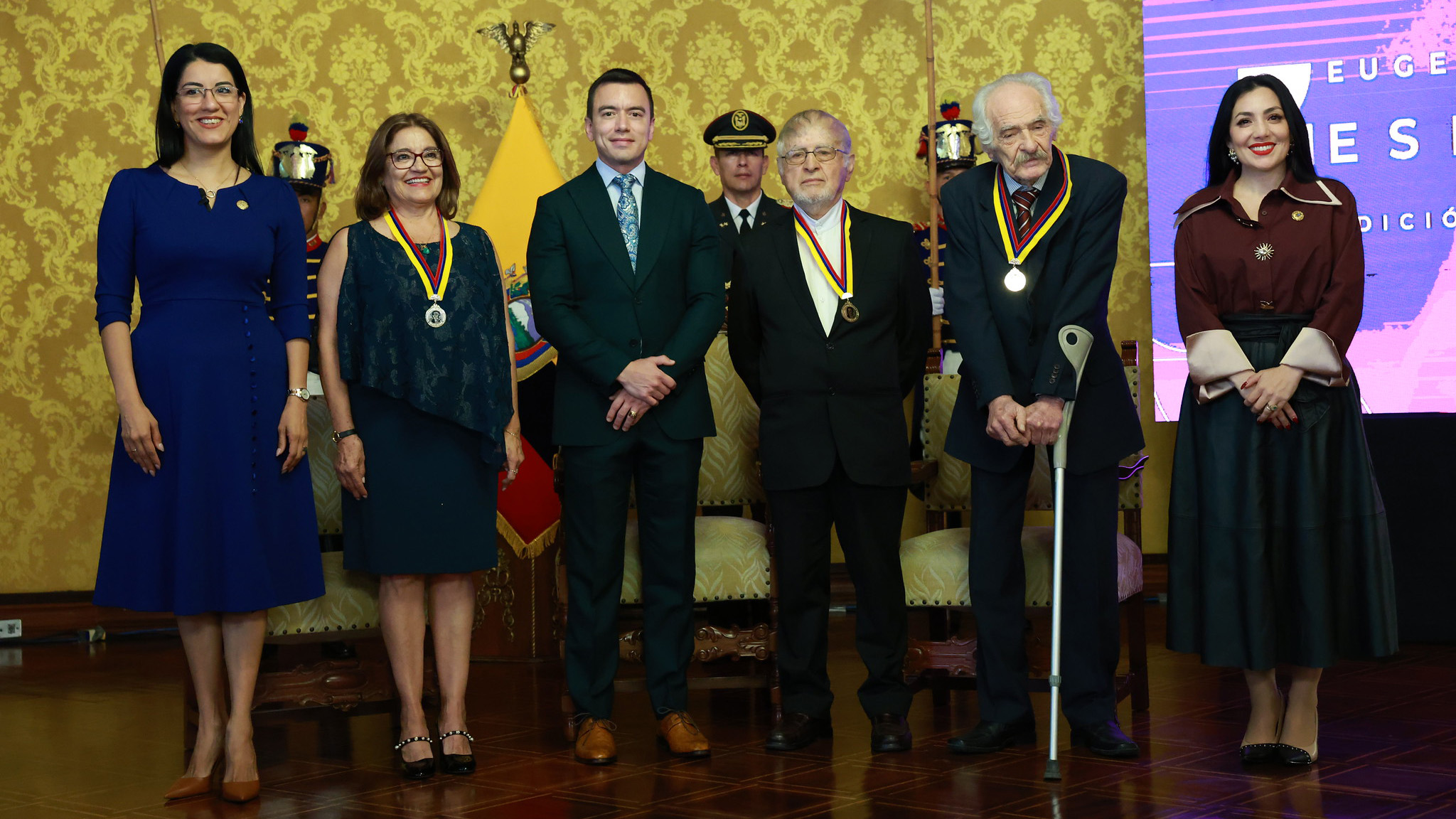 ECUADOR RECONOCIÓ A DESTACADAS FIGURAS DE LA CULTURA Y LA CIENCIA CON EL PREMIO NACIONAL EUGENIO ESPEJO