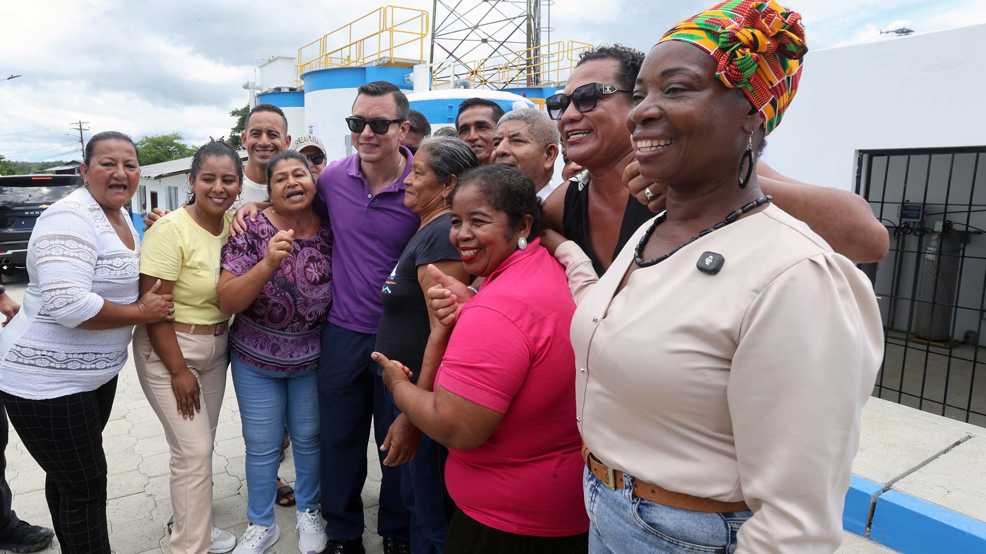 AGUA POTABLE PARA TODO MUISNE: DANIEL NOBOA INAUGURA NUEVO SISTEMA QUE BENEFICIA A SUS 36.000 HABITANTES