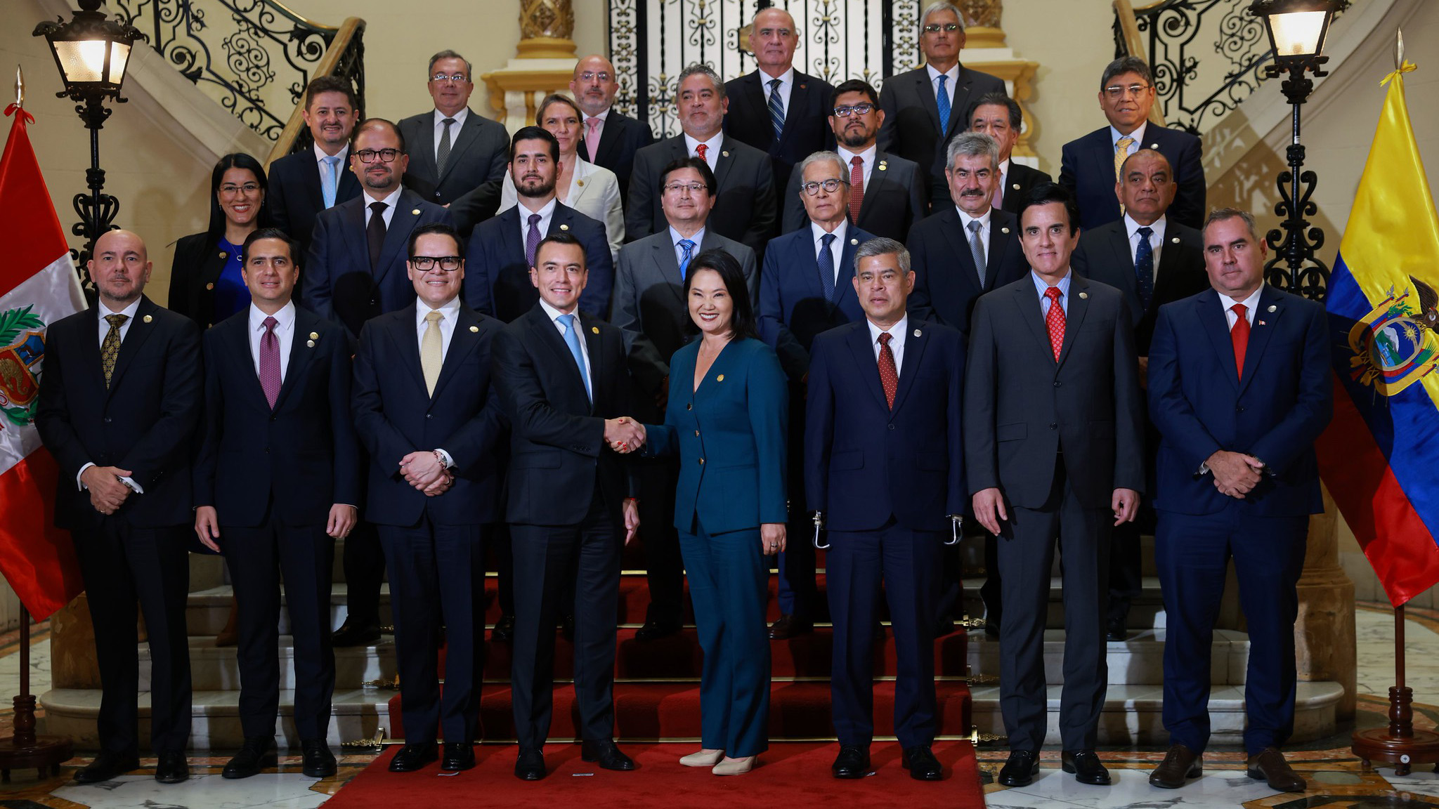 ECUADOR Y PERÚ CONSOLIDAN UNA AGENDA CONJUNTA DE SEGURIDAD, ENERGÍA Y DESARROLLO FRONTERIZO EN EL XVII GABINETE BINACIONAL