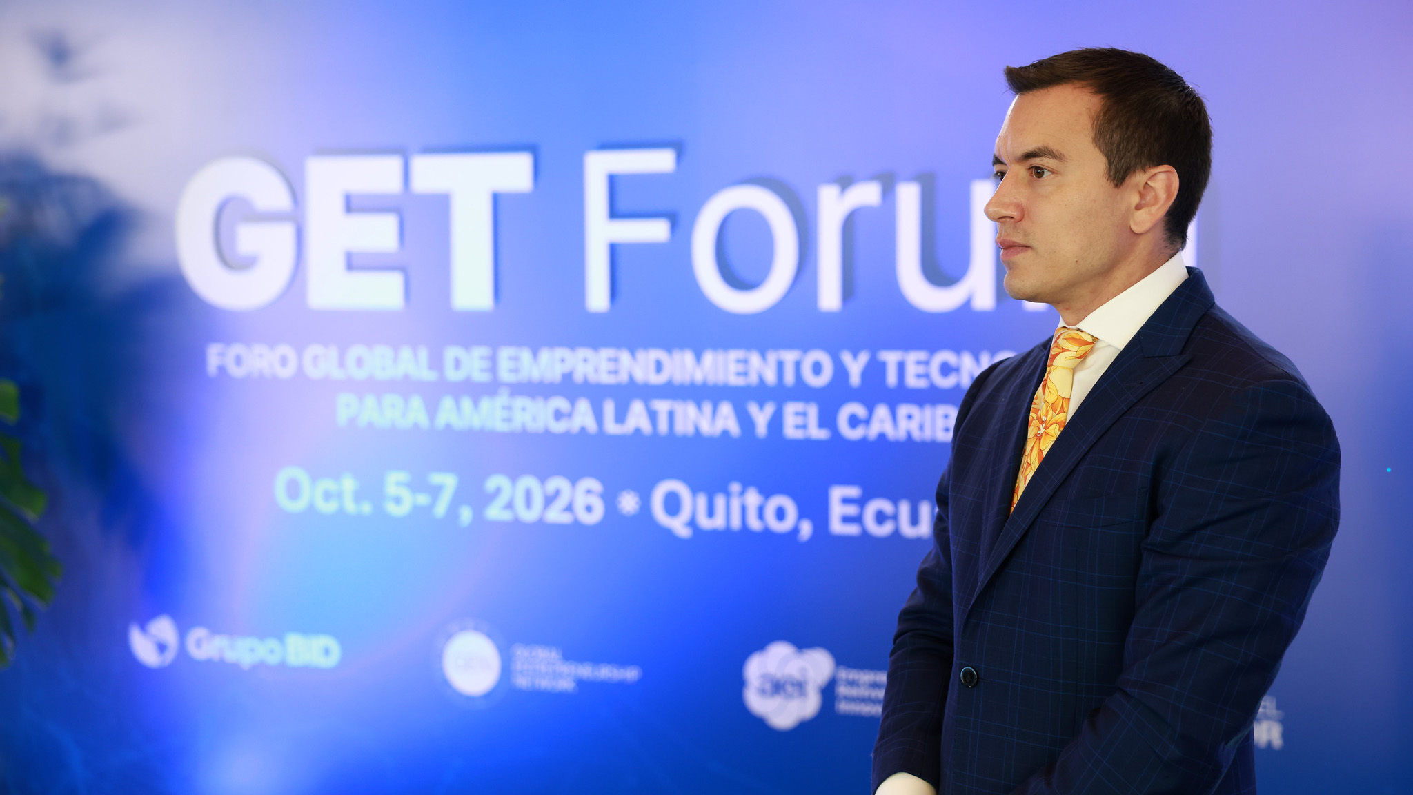PRESIDENTE DANIEL NOBOA PARTICIPA EN EL GET FORUM 2026: EL FUTURO NO SE ESPERA, SE CONQUISTA CON DECISIÓN Y LIDERAZGO