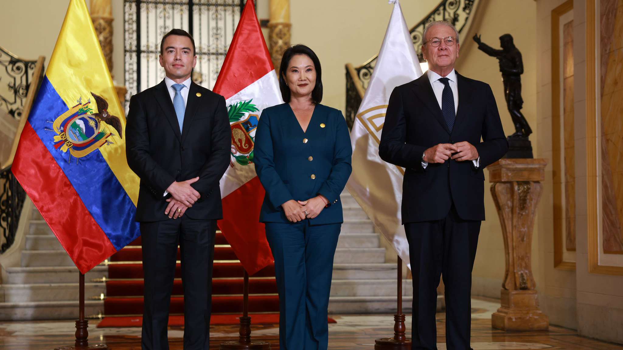 ECUADOR ENTREGA A PERÚ LA PRESIDENCIA PRO TEMPORE DE LA COMUNIDAD ANDINA